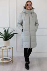 Куртки зимние женские ПОЛУБАТАЛ оптом Китай 67831492 1048-36