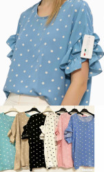 Блузки женские оптом Италия 18675049 013-34