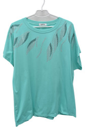 Футболки женские БАТАЛ оптом 82013476 1503-12