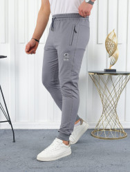 Спортивные штаны мужские (серый) оптом 32641950 2002-21