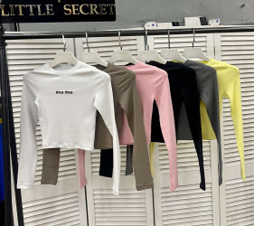 Лонгсліви жіночі (чорний) оптом