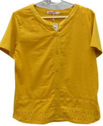 Футболки женские ПОЛУБАТАЛ оптом 32501476 8205-280