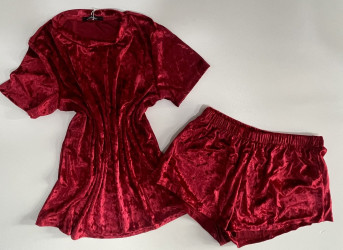 Ночные пижамы женские БАТАЛ оптом PALMA SHOP 50319467 07-21