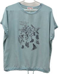 Футболки женские БАТАЛ оптом 53489201 7602-21