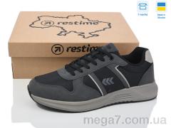 Кроссовки, Restime оптом EM024354 grey