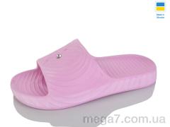 Шлепки, Lot Shoes оптом Сердечко рожевий