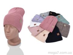 Шапка, Королева оптом CAP 30-03 mix