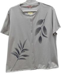 Футболки женские БАТАЛ оптом 79653820 8163-76