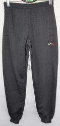 Спортивные штаны мужские на флисе (gray) оптом 65830147 N2-32