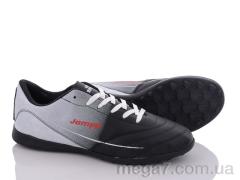 Футбольная обувь, VS оптом Canoa  Jampp black-grey