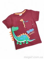 Футболка, Kids-modnik оптом 5091 бордовий