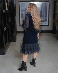 Платья женские БАТАЛ оптом 50172436 01-1