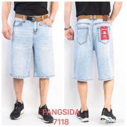 Шорты джинсовые мужские оптом 20641958 7118-1
