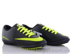 Футбольная обувь, VS оптом Nike Mercurial black/yellow(36-39)