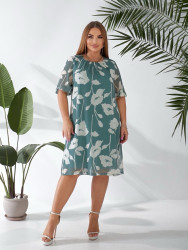 Платья женские БАТАЛ оптом EXCLUSIVE-CLASSIC 56124708 478-10