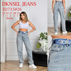 Джинсы женские DKNSEL оптом 71596802 D2715-21