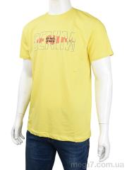 Футболка, Мир оптом 3707-0064-4 yellow