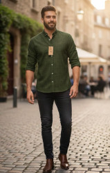 Рубашки мужские Батал оптом 68935721 35-5