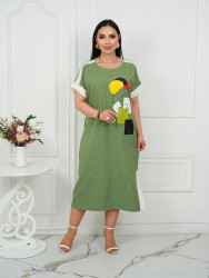 Платья женские БАТАЛ оптом IRMA STYIL 06359742 2509-55
