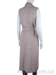 Жилетка, Gelsomino оптом Louisa / Gelsomino 6428 beige