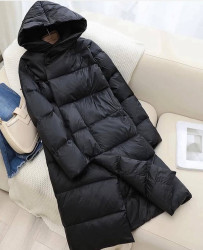 Куртки зимние женские (черный) оптом 60527419 5497-1-3