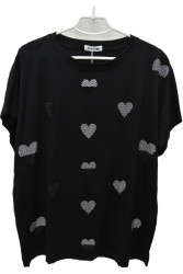 Футболки женские БАТАЛ оптом 32768041 1517-47