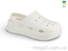 Кроксы, Rai shoes оптом F650 молочний