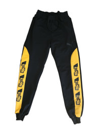 Спортивные штаны подростковые (black) оптом 93076142 01-3