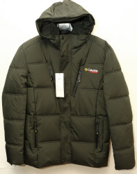Куртки зимние мужские (хаки) оптом 85093216 Y8-131