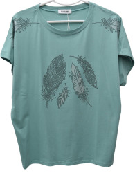 Футболки жіночі БАТАЛ оптом