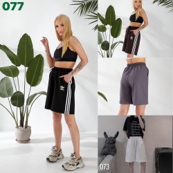 Шорты женские (графит) оптом 03179465 077-22