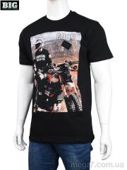 Футболка, BIG оптом 3707-091-1 black