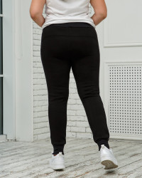 Спортивні штани жіночі БАТАЛ на флісі оптом Туреччина