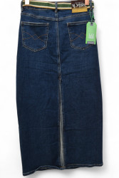 Спідниці джинсові жіночі ПОЛУБАТАЛ оптом 