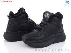 Ботинки, QQ shoes оптом JP32 black