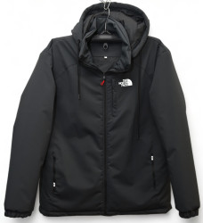 Куртки демисезонные мужские БАТАЛ (серый) оптом 03612784 D65-42