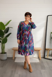 Платья женские БАТАЛ оптом 49536781 0014-48