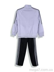 Спортивный костюм, Presto оптом 565 3-смужки білий