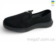 Слипоны, Rai shoes оптом 1802 чорний