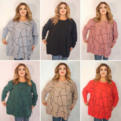 Светри жіночі БАТАЛ оптом SVET LANA 