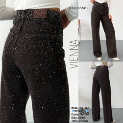 Джинсы ТРУБЫ женские оптом 29341807 5263-11