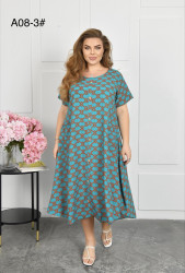 Платья женские БАТАЛ оптом 89413275 A08-3-88