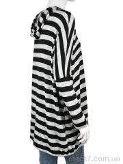 Кофта, Obuvok оптом OBUVOK B0123-2 (10988) black-grey