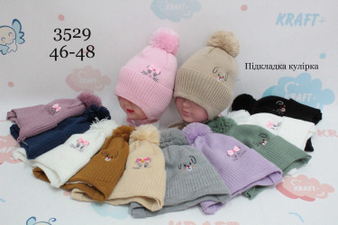 Шапки детские оптом 12698570 3529