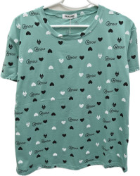 Футболки женские БАТАЛ оптом 60928371 DA3058-133