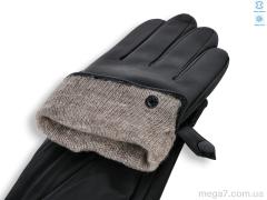 Перчатки, Королева оптом YA03М шкіра вовна black