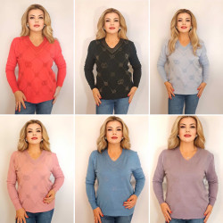 Светри жіночі БАТАЛ оптом SVET LANA 