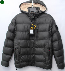 Куртки зимние мужские WOLFTRIBE на меху (khaki) оптом QQN 78463091 B11-51