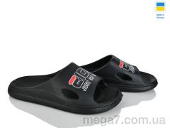 Шлепки, Rai shoes оптом С79 чорний