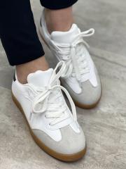 Кроссовки, I8denim оптом Z4 white